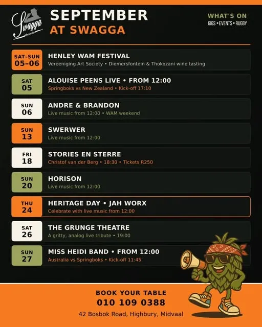 Horison Live at Swagga event artwork