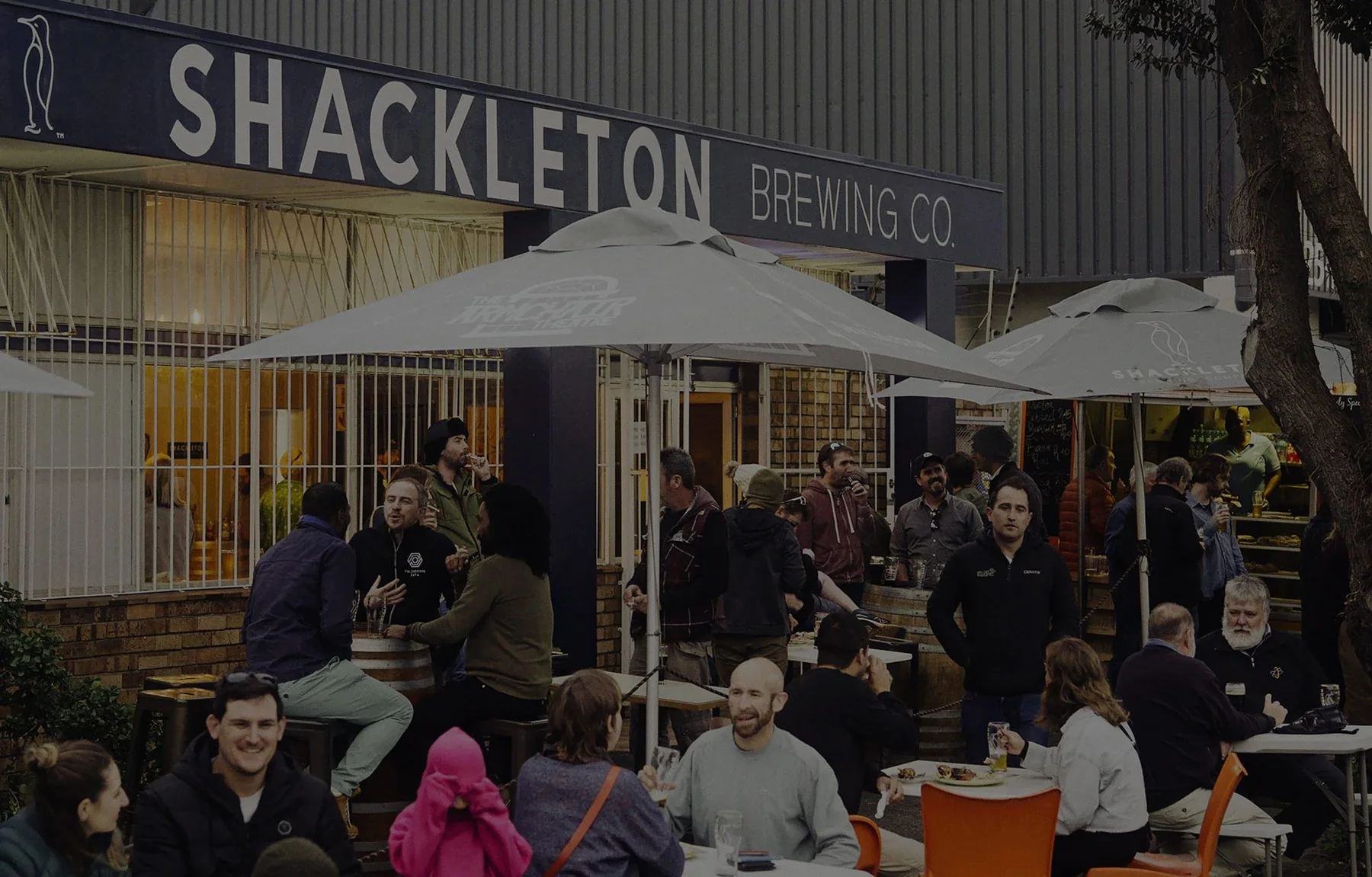 Editorial craft beer event artwork